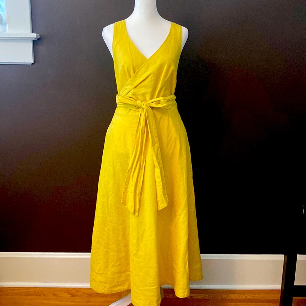 Yellow Boden dress
